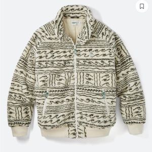 Wellen dawn patrol quilted fleece jacket, playa color